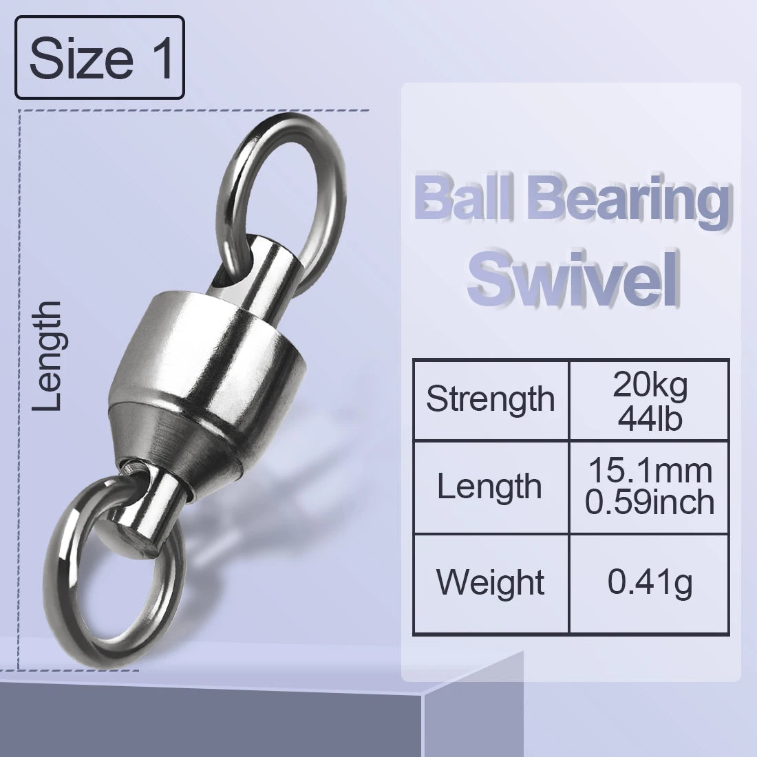 Ball Bearing Fishing Swivel