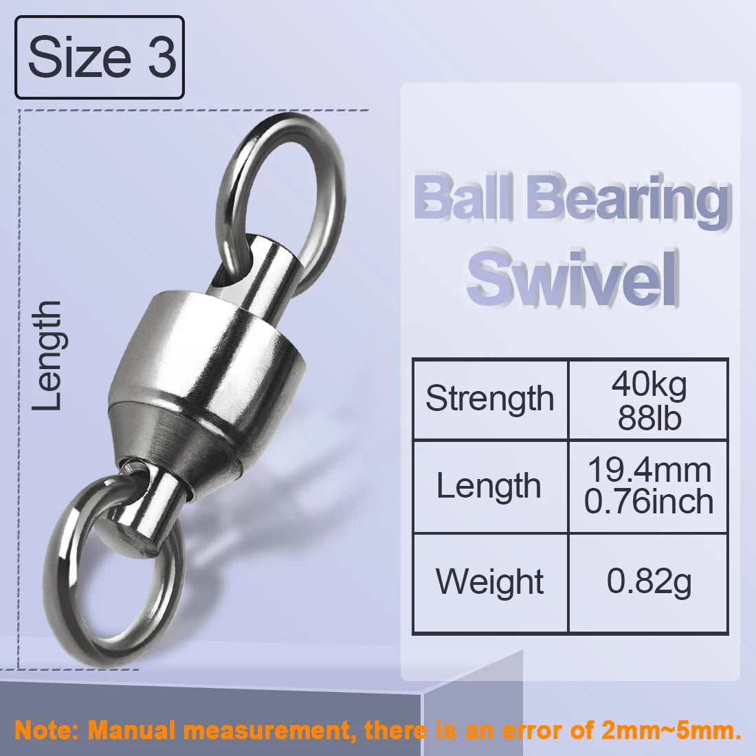 Ball Bearing Fishing Swivel