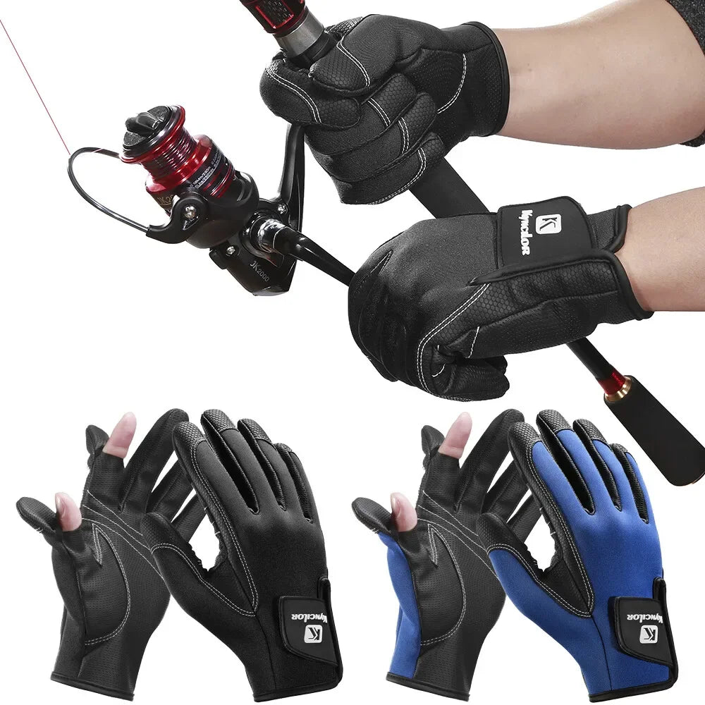 Winter Fingerless Fishing Gloves
