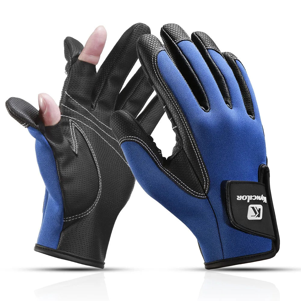 Winter Fingerless Fishing Gloves