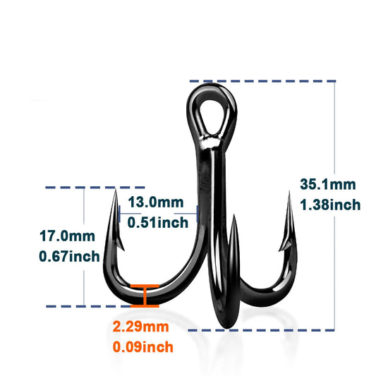 Fishing Treble Hooks
